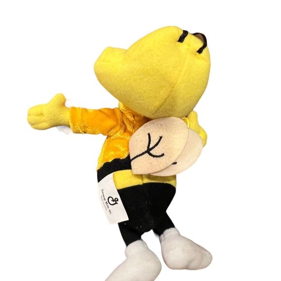 Vintage 90's Honey Nut Cheerios Bee Breakfast Pals 9" Cereal Plush Soft Toy - Picture 4 of 4